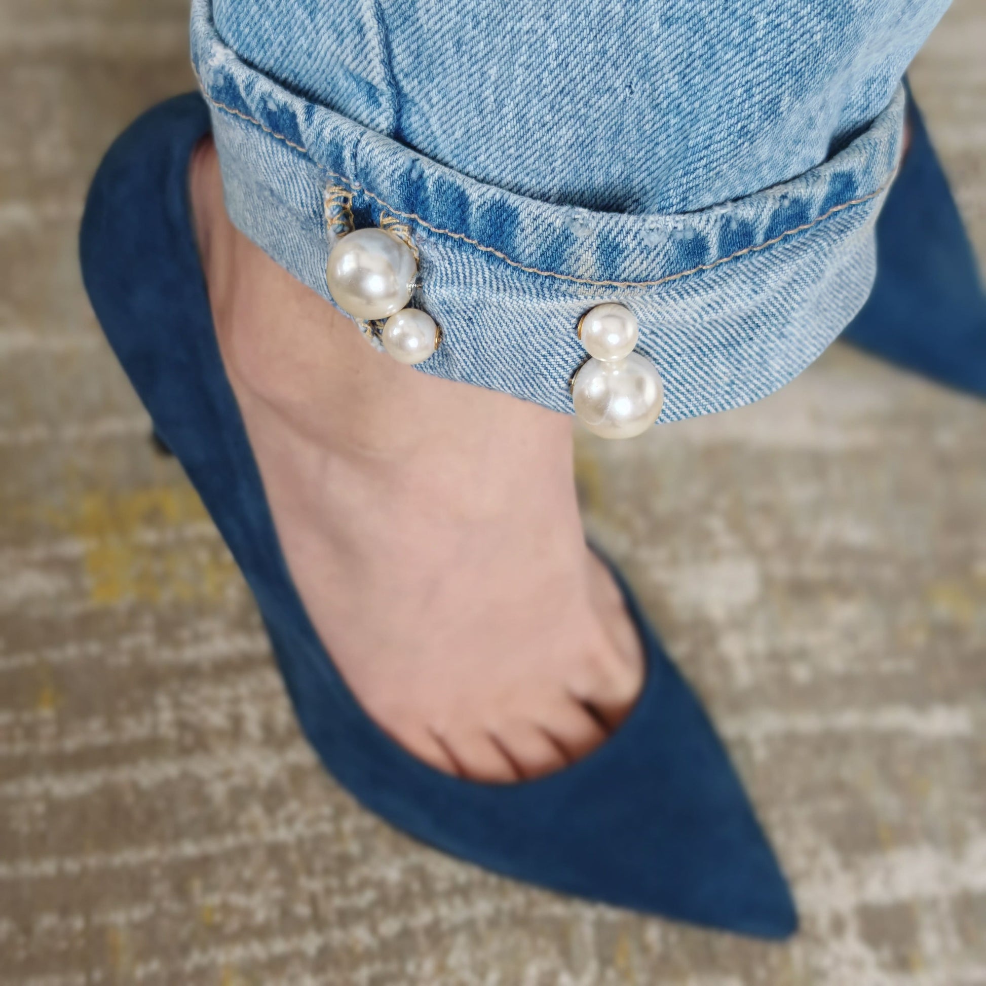 Set Ac de Siguranță cu Perle Accesorii Fashion pentru Haine - Platera Romania