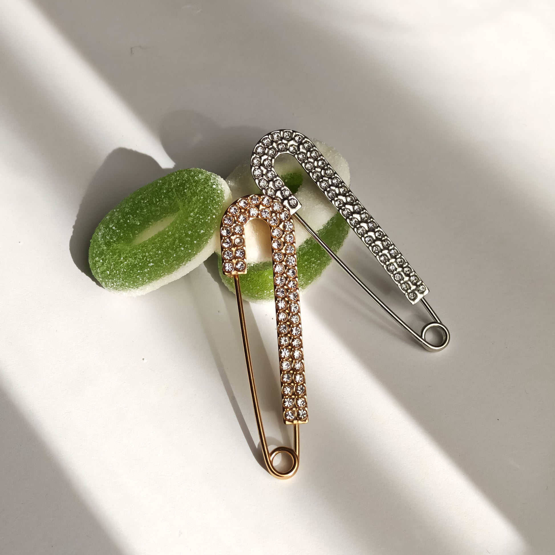 Ace de Siguranță Decorative Mari Accesorii Statement Fashion Stil Urban - Platera Romania