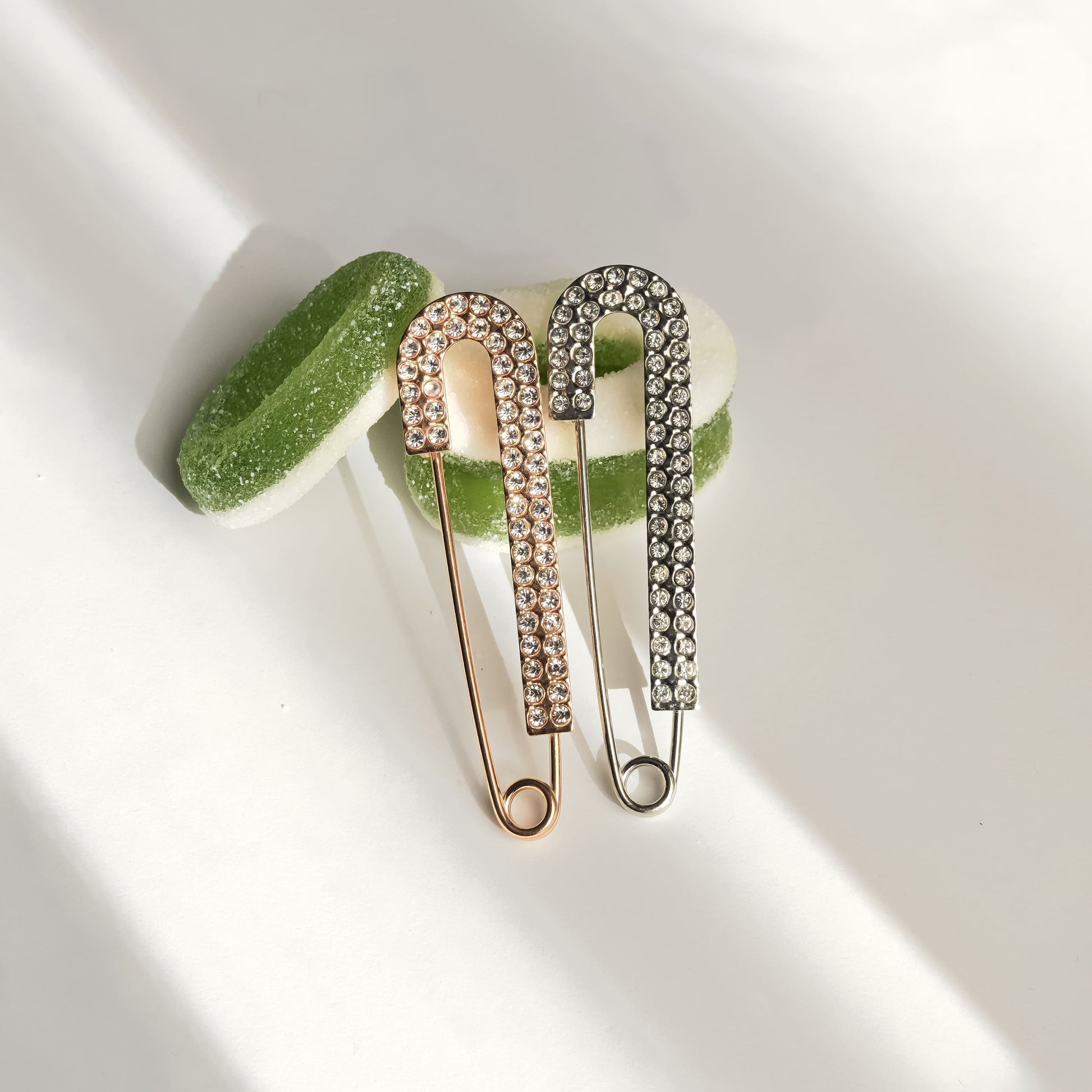 Ace de Siguranță Decorative Mari Accesorii Statement Fashion Stil Urban - Platera Romania