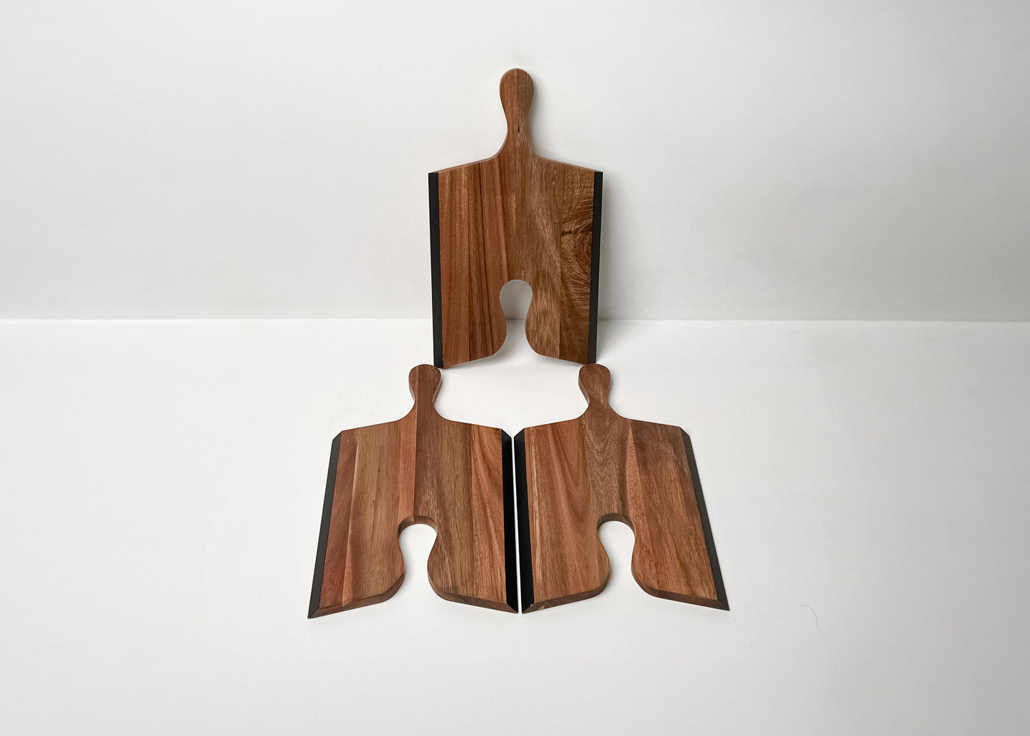 Elegant Wooden Puzzle Set